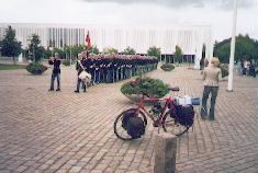 Militärparad i Frederikshavn.
