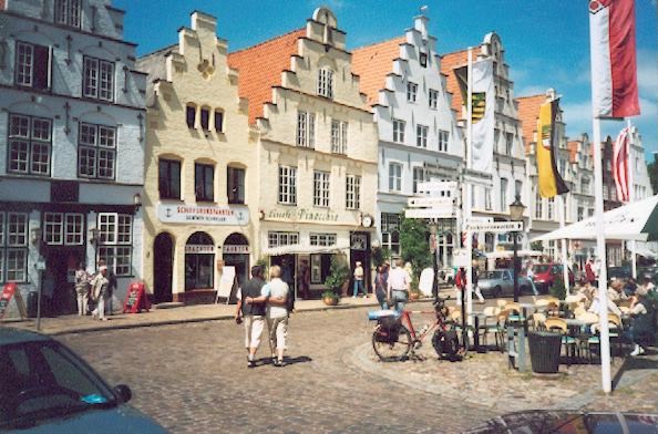 Torget i Fredrichstadt