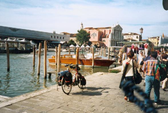 Järnvägsstation i Venedig