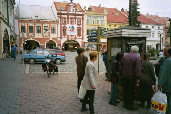 Torget i Valasske Mezirici