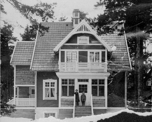 Willan Oskarsborg p� Norev�gen 9 Liding� ca �r 1910
