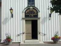 Gustav Aldolf kyrka d&auml;r Anders Halls f&ouml;rsta hustu Maria Lejon d&ouml;ptes 1832 /Lejon/