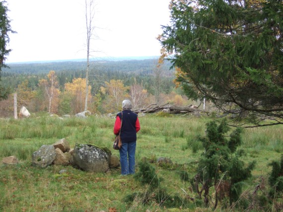 Plats f&ouml;r en av tre gamla kyrkor i Mossebo. /Pr&auml;stsl&auml;kt/