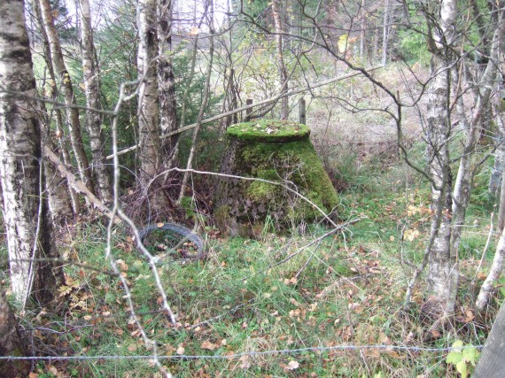 Gamla kyrkan p&aring; Mossebo Ryar &auml;r f&ouml;rsvunnen, dock finns dess 8-10 meter stensatta brunn kvar.
Tyv&auml;rr har den p&aring; h&auml;lsov&aring;rdsn&auml;mndens inr&aring;dan f&ouml;rsetts med en betongkona f&ouml;r att hindra ytvatten att tr&auml;nga ner.
F&ouml;rser Hall&aring;sen med dricksvatten. /Pr&auml;stsl&auml;kt/