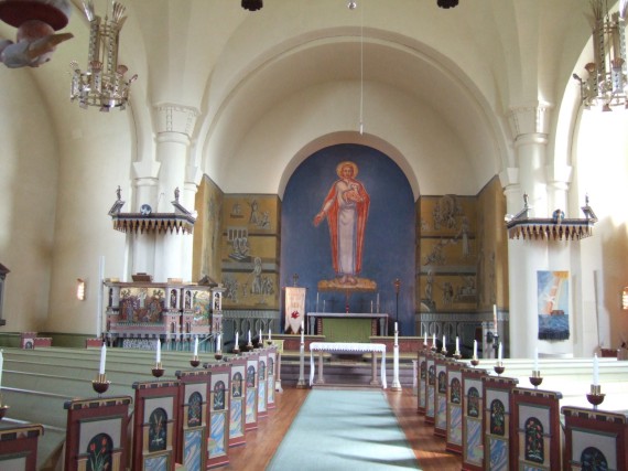 Tranemo kyrkorum. 1882. /Pr&auml;stsl&auml;kt/