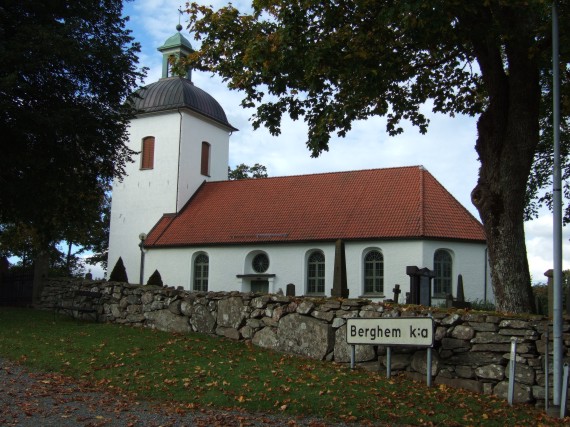 Berghems kyrka. /Clara B./