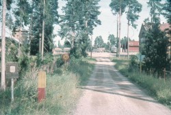 Huvudinfarten till Marma skjutf�lt