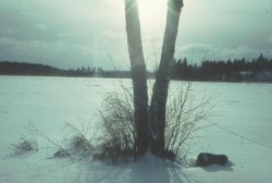 Det var is p� v�gar och sj�ar