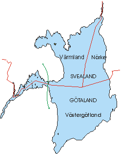 Landskap runt Skagern